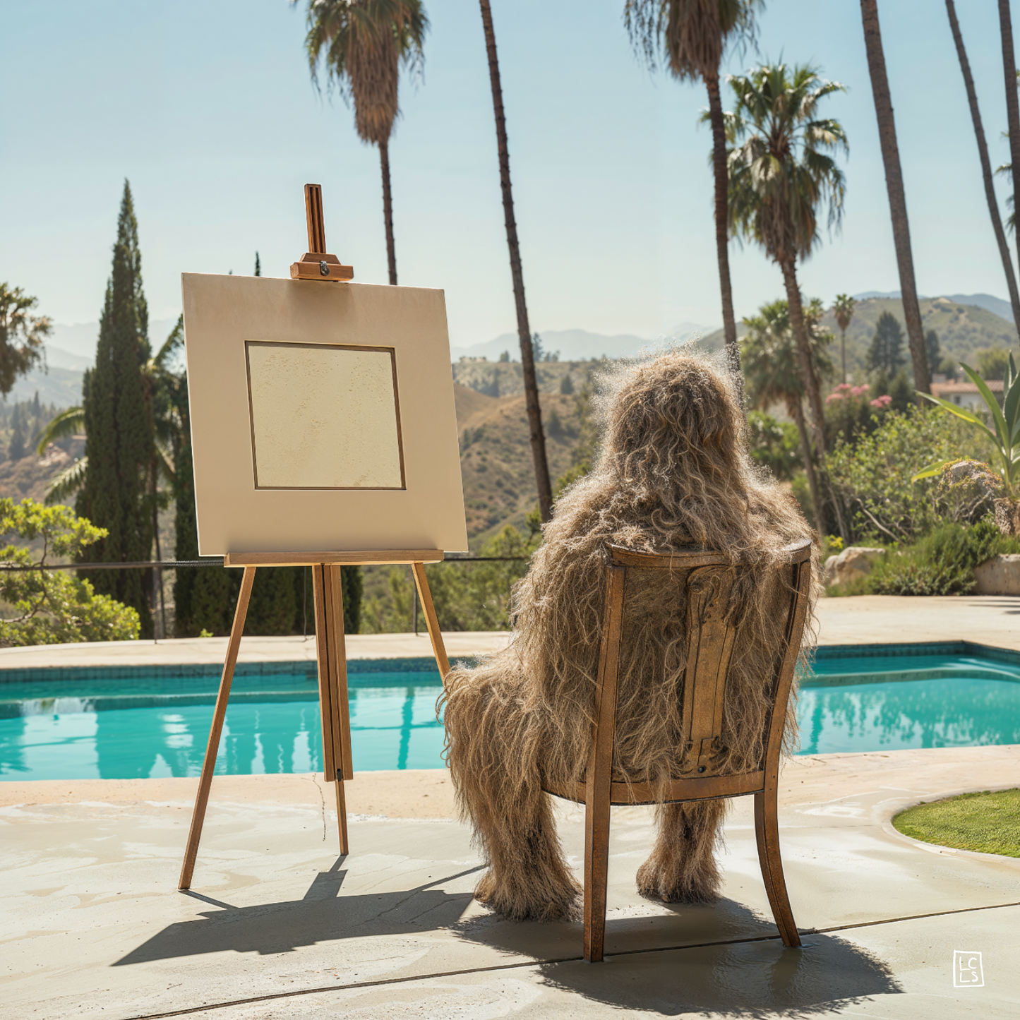 Le Pool Penseur (The First Artist Test Print)