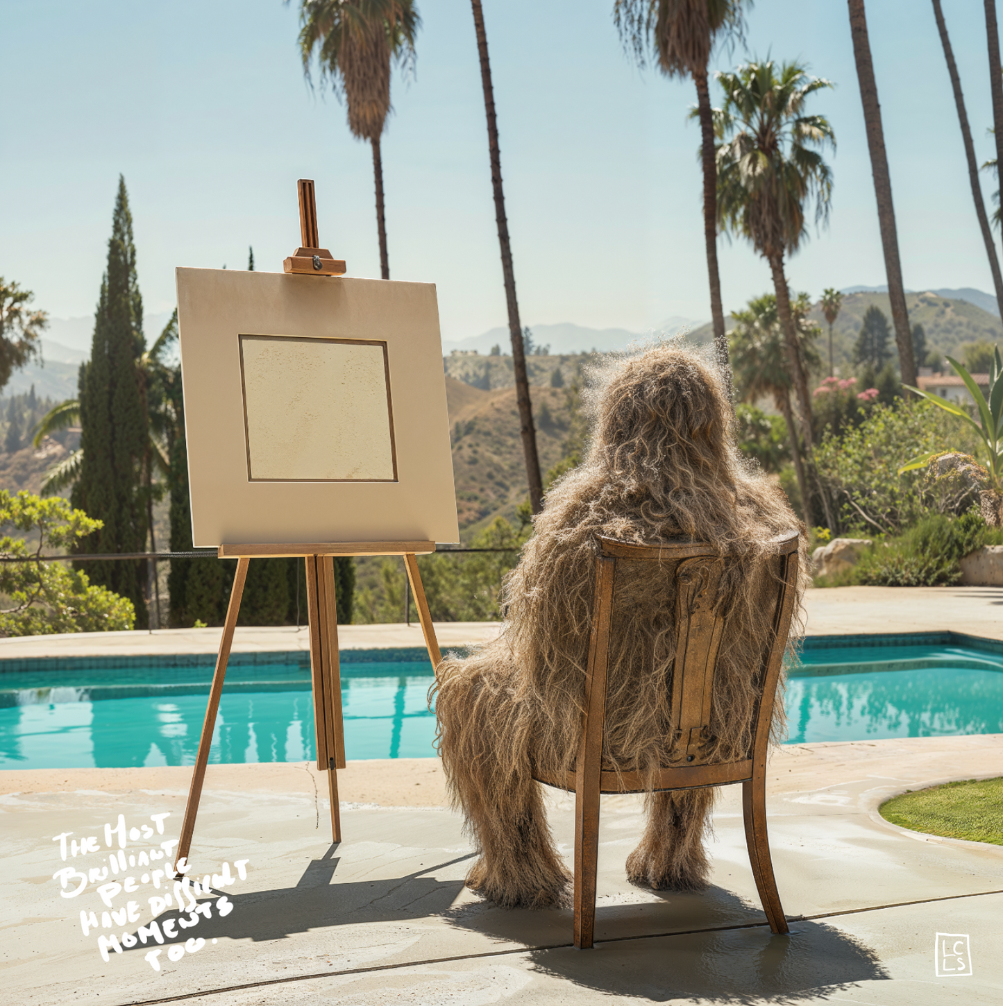 Le Pool Penseur (The First Artist Test Print)