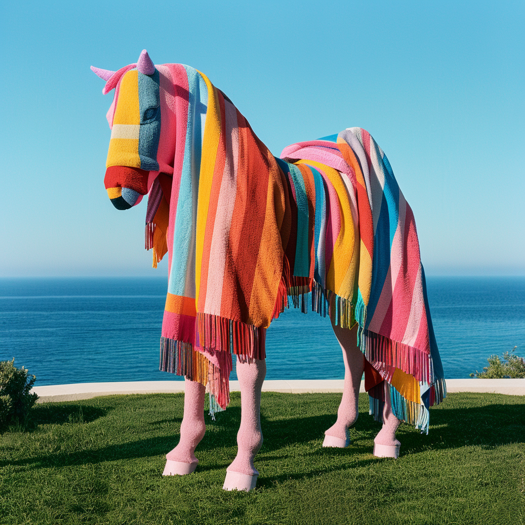 " Lulu " The Horse Sculpture