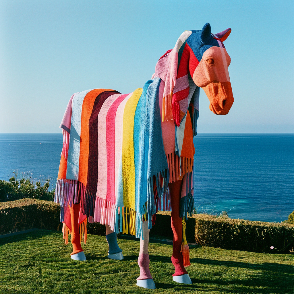 " Lulu " The Horse Sculpture