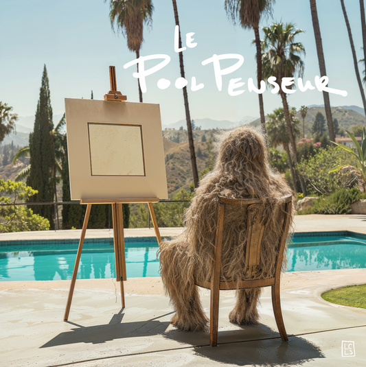 SUPER DEAL: Le Pool Penseur (The First Artist Test Print)